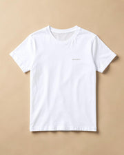 White Still My Favourite Person tee flat lay