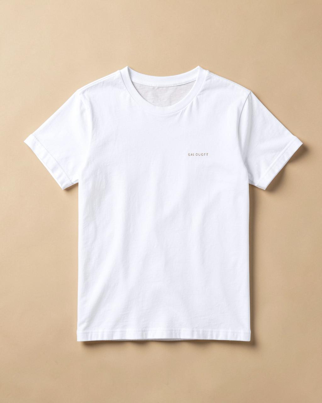 White Still My Favourite Person tee flat lay